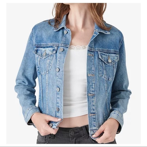 Lucky Brand
Tomboy Trucker Denim Jacket size S - Picture 2 of 13